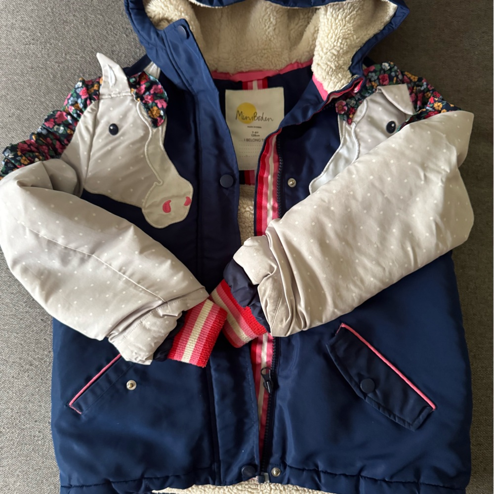 Mini Boden Unicorn Jacket